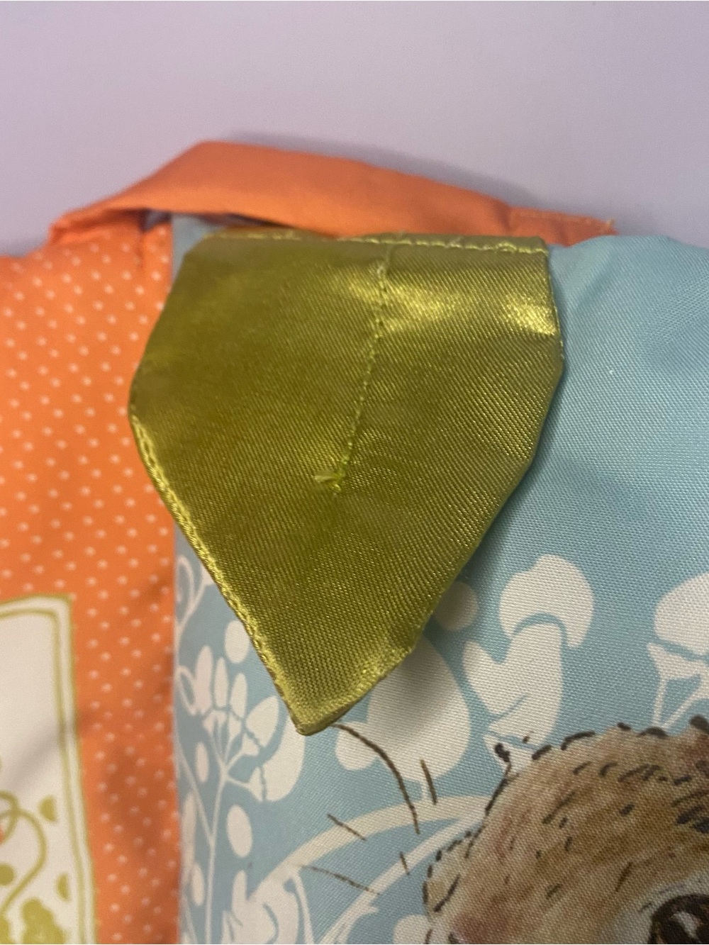 Peter Rabbit Plush Soft Activity Book - Orange Trim - Picture 15 of 15